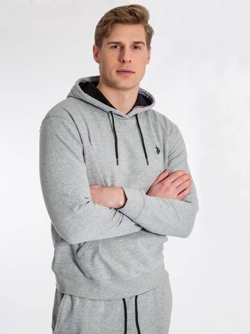 U.S. POLO ASSN. Collegepaita 'Brayden' värissä sininen: etupuoli