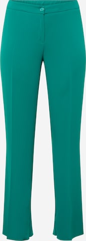 Persona by Marina Rinaldi Loose fit Trousers with creases 'RACHELE' in Green: front