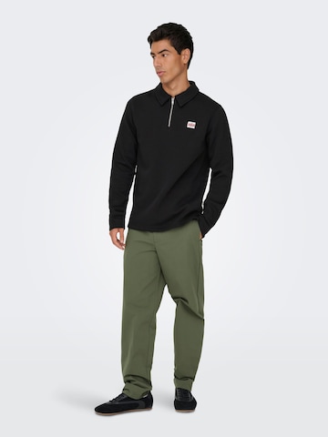 Only & Sons Sweatshirt 'ONSDawson' in Black