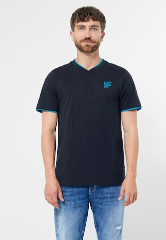 Street One MEN Shirt in Blue: front