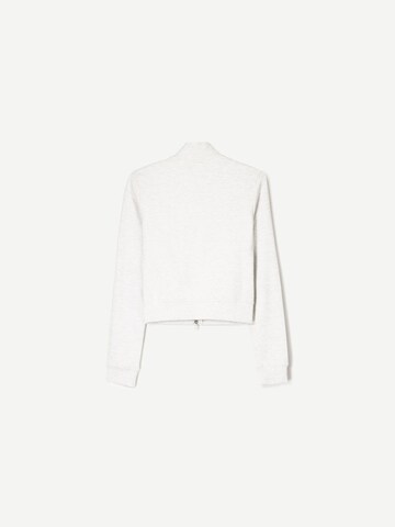 Giacca di felpa di Bershka in grigio