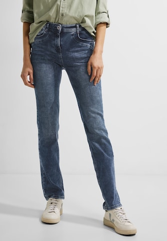 CECIL Slimfit Jeans in Blau: predná strana