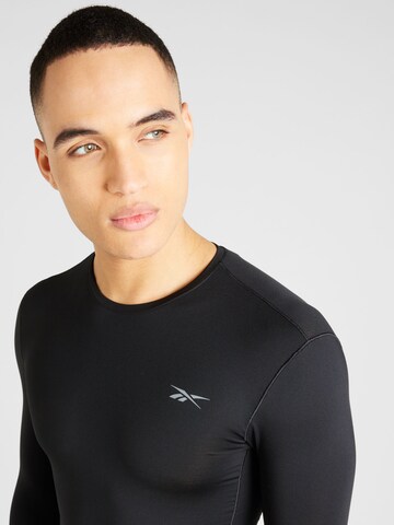 T-Shirt fonctionnel 'COMP' Reebok en noir