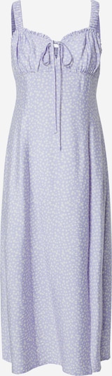 EDITED Vestido de verano 'Paloma' en lila claro / blanco, Vista del producto