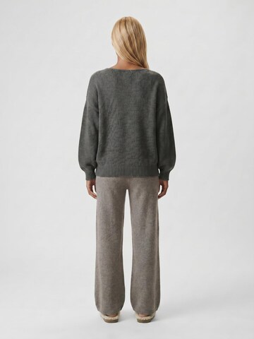 americandreams Oversized sweater 'Milana Cotton' in Grey