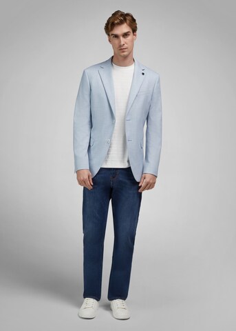 HECHTER PARIS Regular fit Blazer 'JACKE MODERN FIT' in Blue