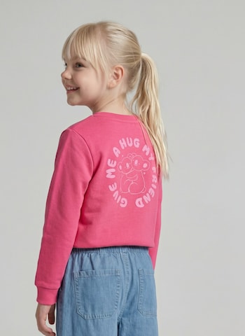 TOM TAILOR - Sweatshirt em rosa