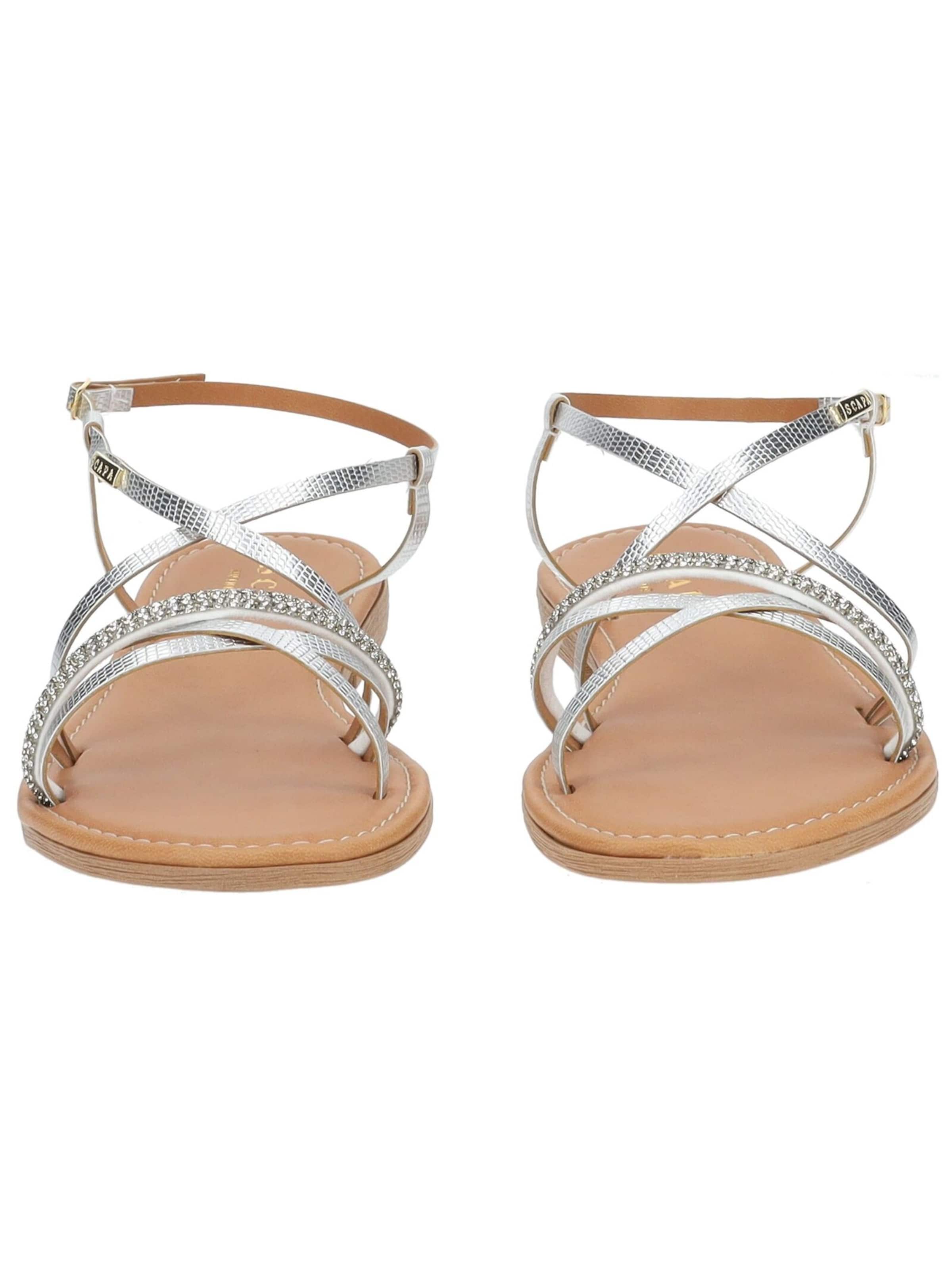 SCAPA Strap sandal in Silver