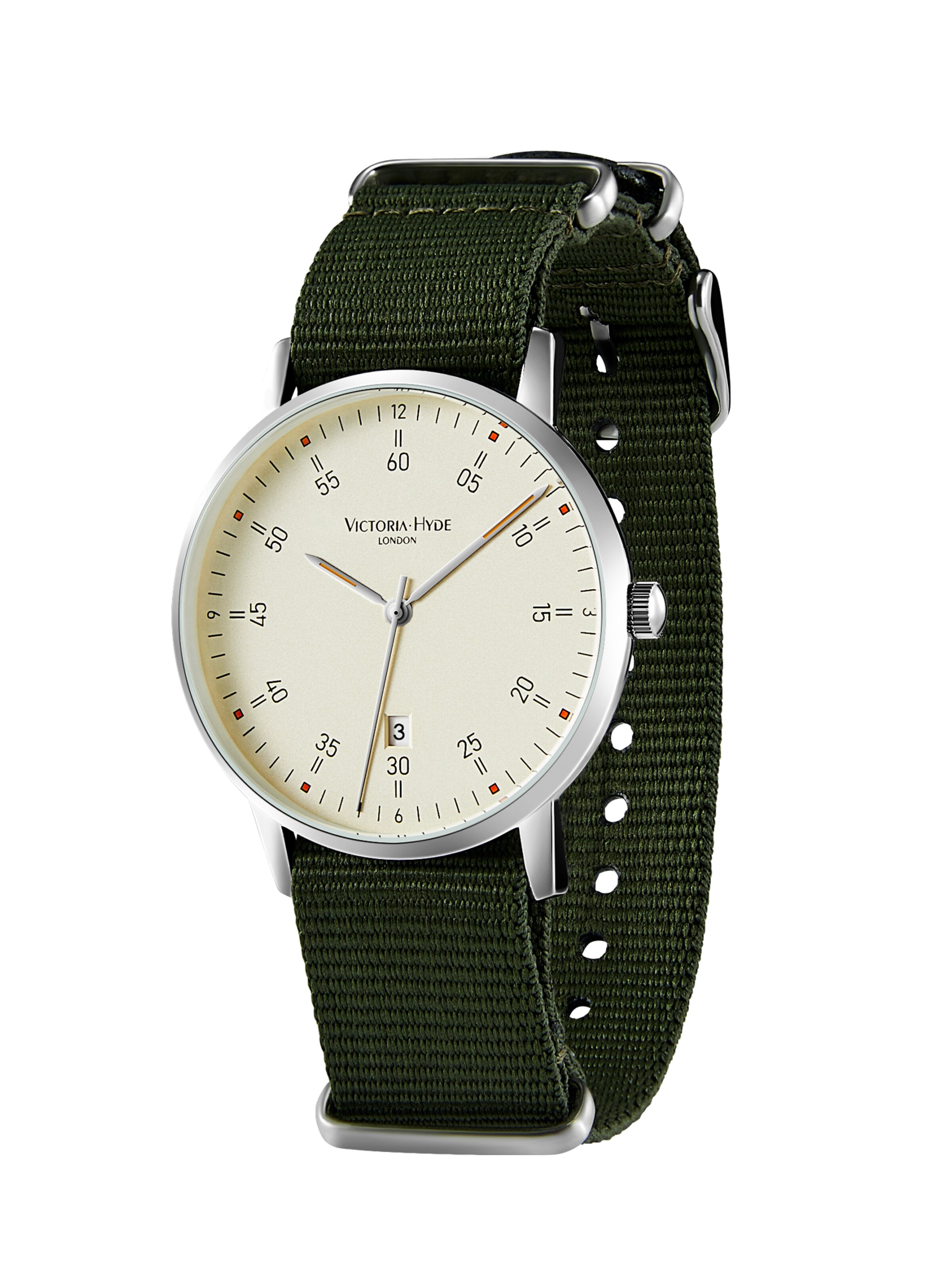 Montre à affichage analogique 'Orten ' Victoria Hyde en vert