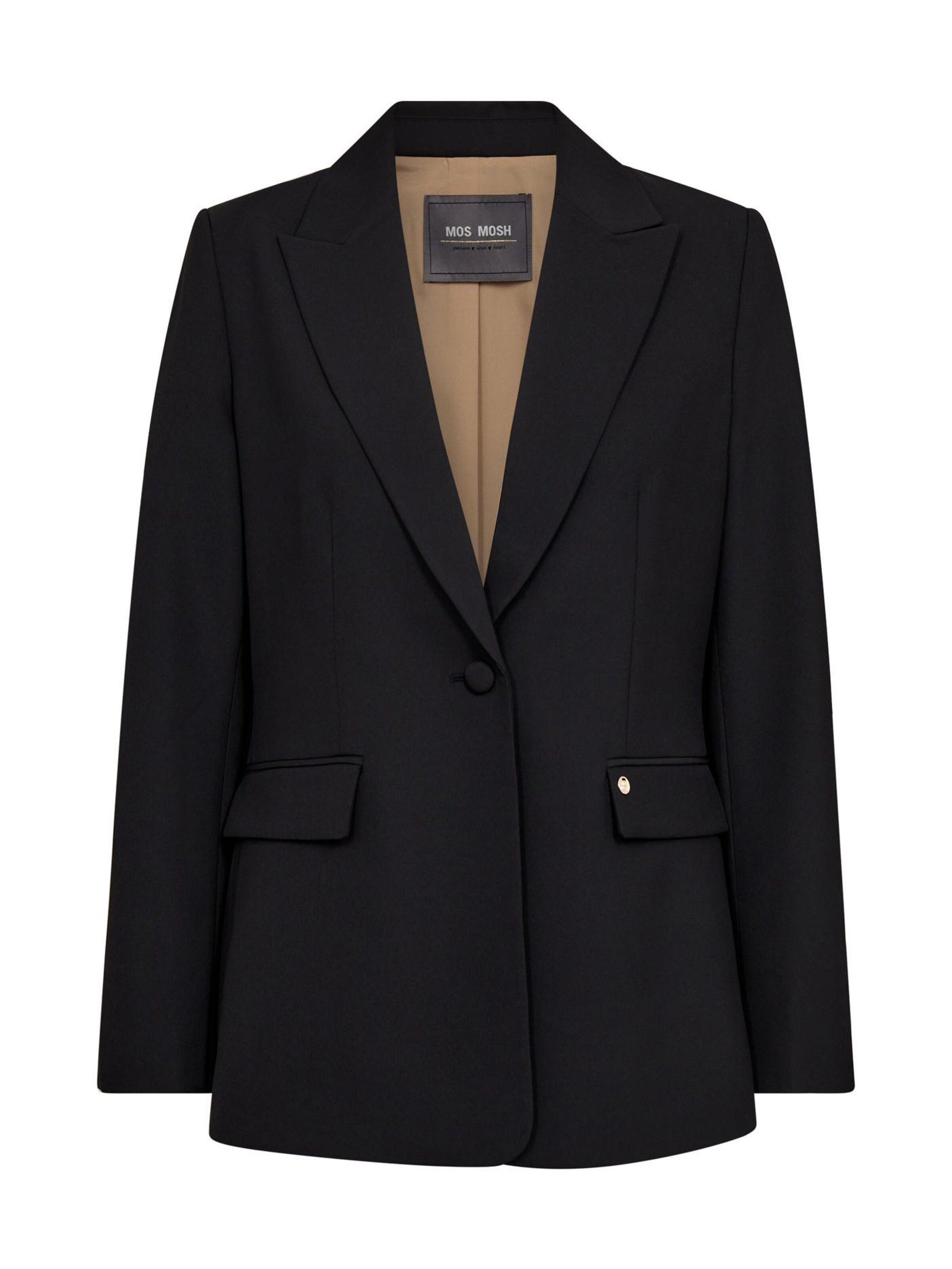 MOS MOSH Blazer 'MMLeonora Miley'‌‌ in Schwarz: Vorderseite