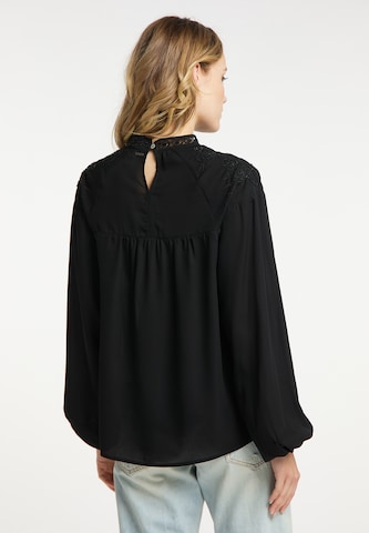 DreiMaster Vintage Bluse in Schwarz