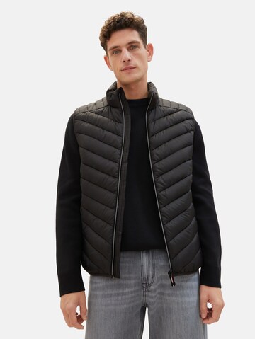 TOM TAILOR Bodywarmer in Zwart