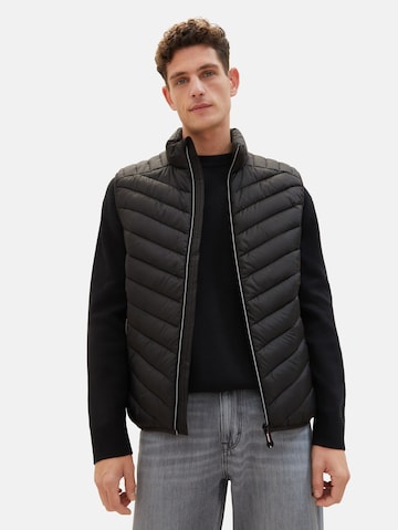 Gilet TOM TAILOR en noir