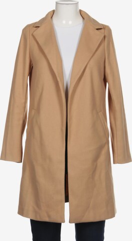 NEW LOOK Jacket & Coat in S in Beige: front