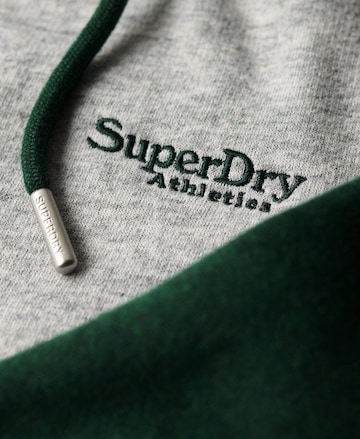 Superdry - Casaco em moletão 'Essential' em cinzento