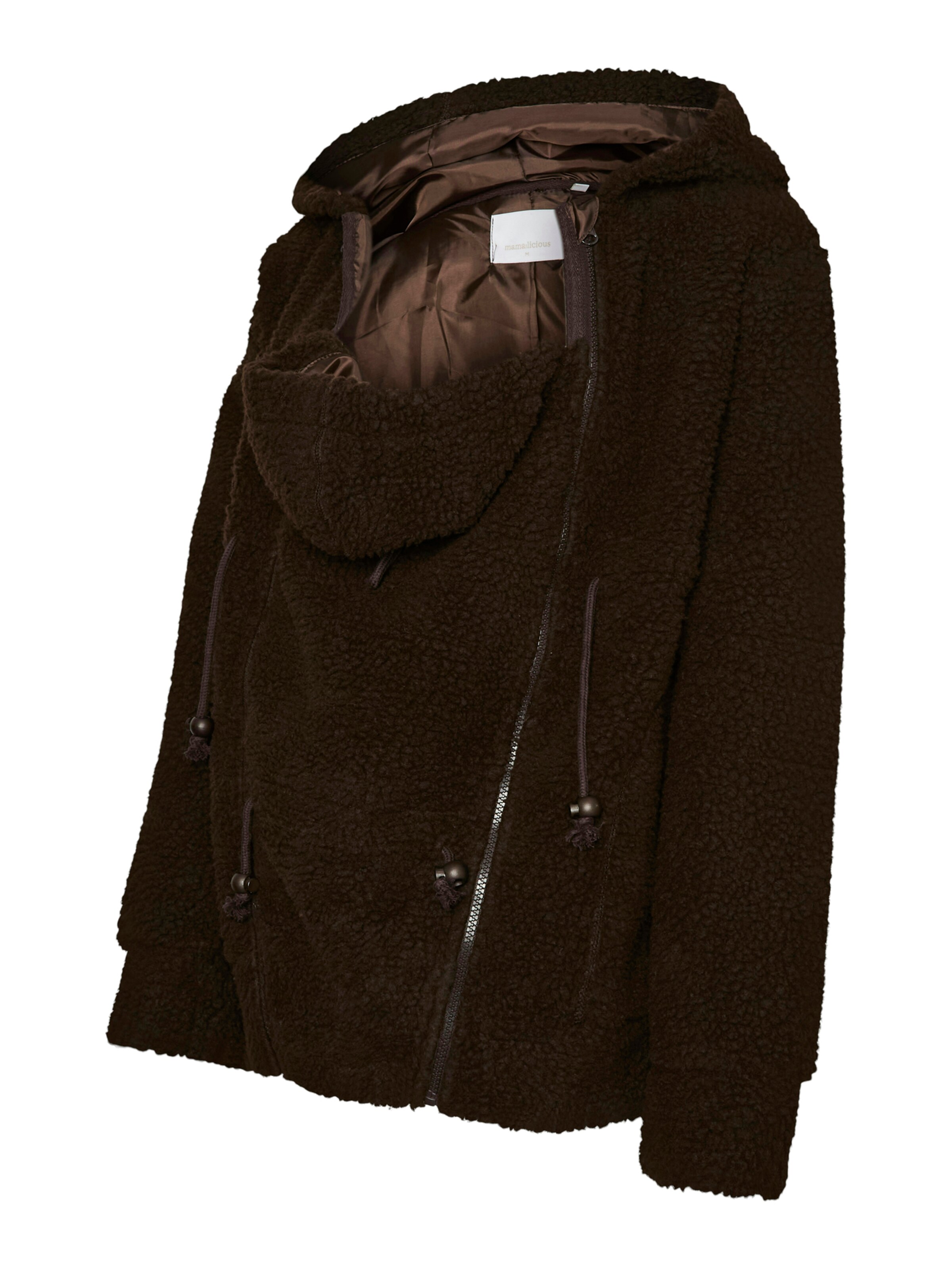 MAMALICIOUS Демисезонная куртка 'MLRACHEL' в Коричневый: спереди