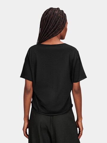 Made By Society Shirt 'Tricou OCULAR - T27896' in Zwart