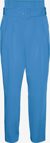 mėlyna VERO MODA Klostuotos kelnės: priekis