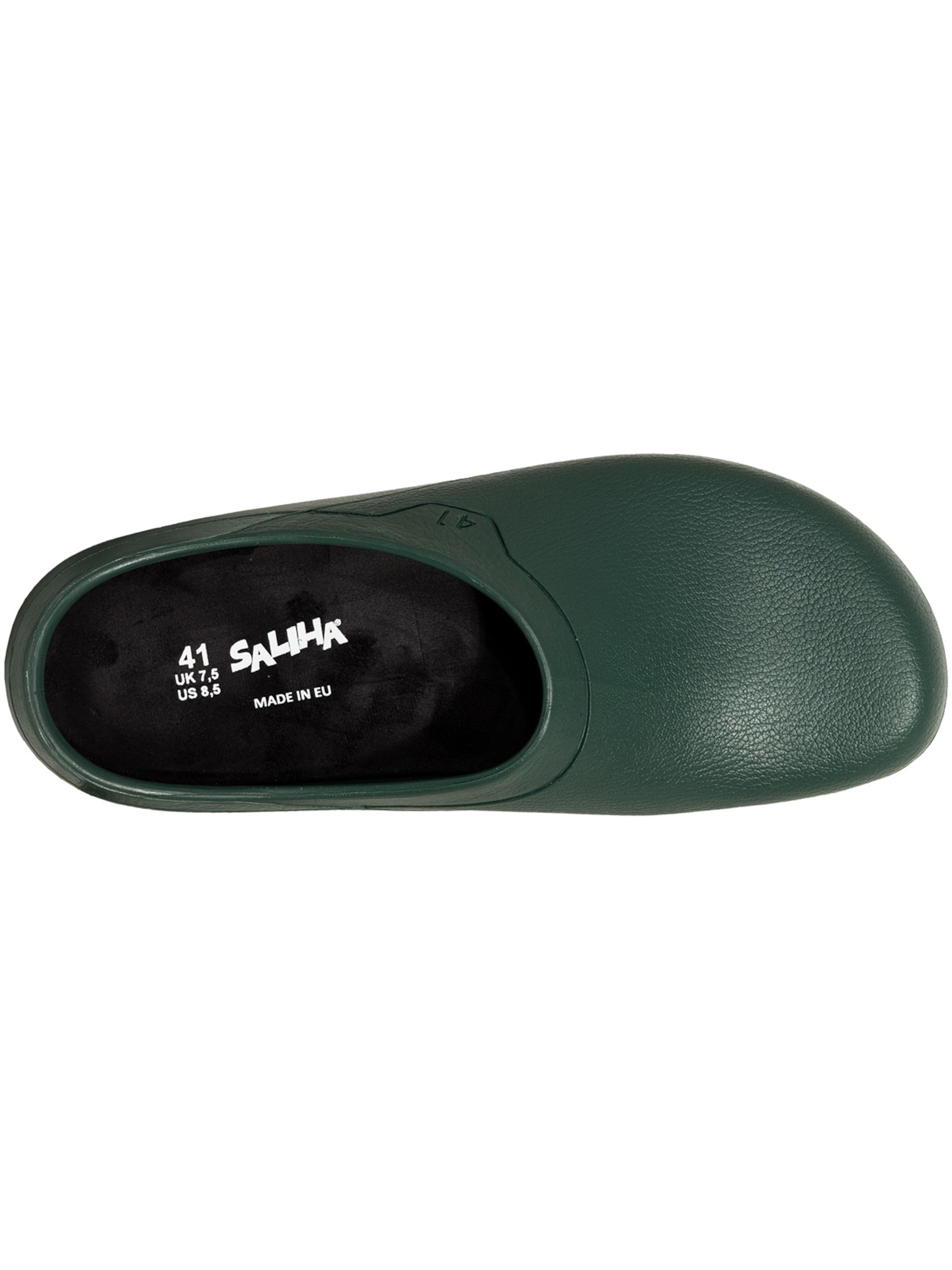 SALIHA Clogs 'Gartenclogs Multi Clog geschlossen' in Green