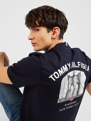 TOMMY HILFIGER Μπλουζάκι σε μπλε