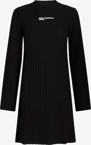 juoda KARL LAGERFELD JEANS Suknelė: priekis