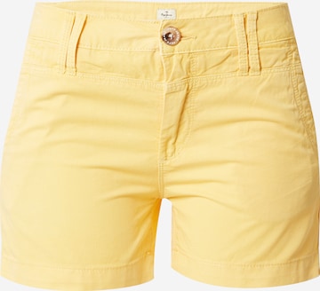 Pepe Jeans Slimfit Jeans 'BALBOA' i gul: framsida