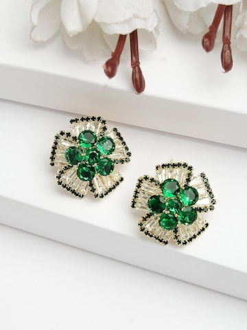 AVANT-GARDE PARIS - Pendientes 'Zlatara' en verde