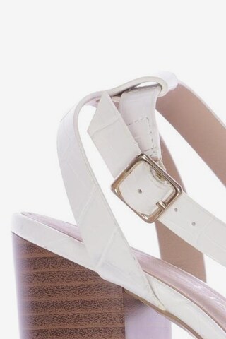 NEW LOOK Sandals & High-Heeled Sandals in 38 in White