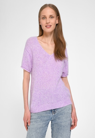 Peter Hahn Sweater in Purple: front
