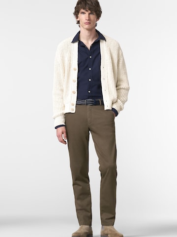 Regular Pantalon chino MEYER en marron