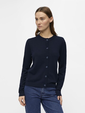 Cardigan 'THESS' OBJECT en bleu : devant