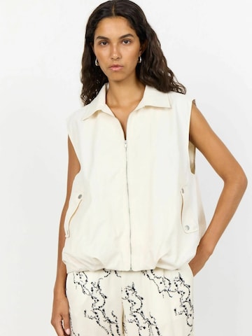 Levete Room Weste 'Karrie 2' in Weiß: Vorderseite