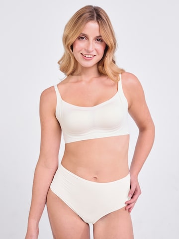 Bustier Soutien-gorge 'Compact Comfort BH' cfab en beige : devant