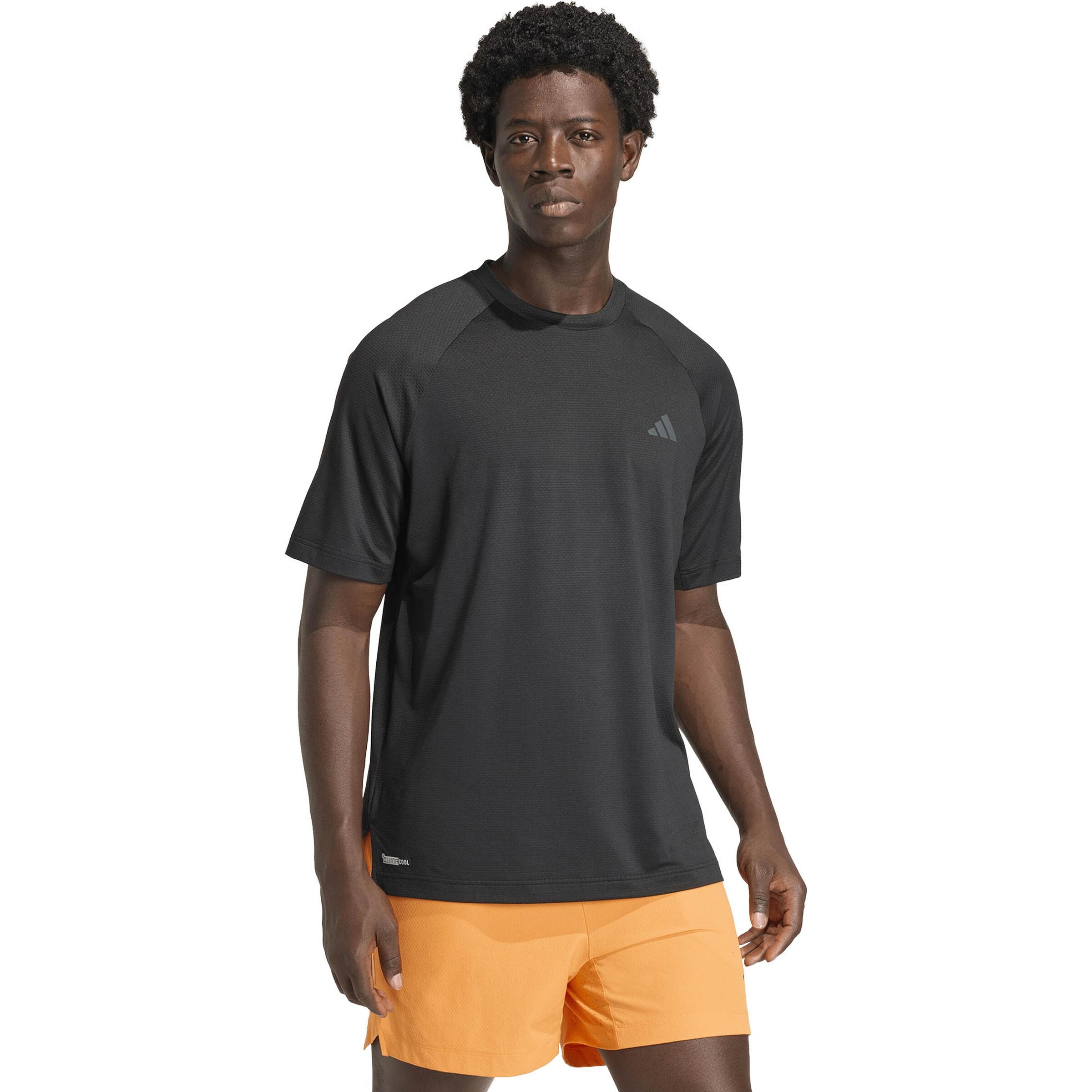 ADIDAS PERFORMANCE Funktionsshirt 'Techess' in Schwarz: Vorderseite