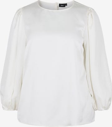 Zizzi Blouse 'MKIM' in White: front