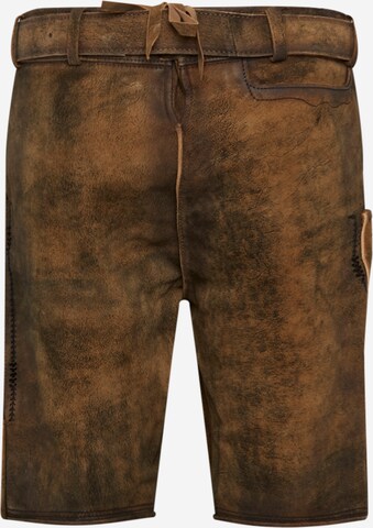 STOCKERPOINT Regular Traditional Pants 'Hartl' in Brown