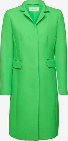 ESPRIT Between-Seasons Coat in Green: front