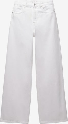 Jean Pull&Bear en blanc : devant
