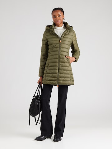 Cappotto invernale 'CAROL' di SAVE THE DUCK in verde: frontale