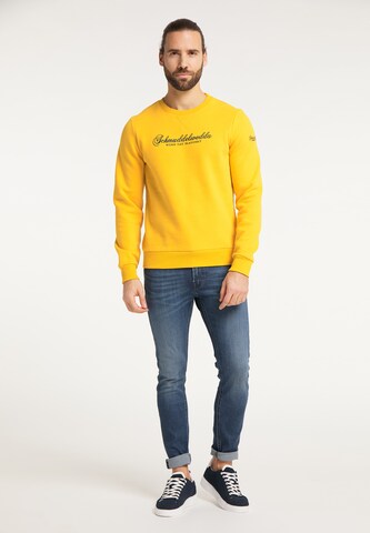 Schmuddelwedda Sweatshirt i gul