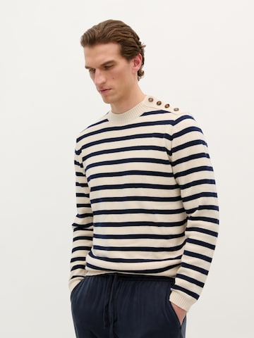 Scalpers Pullover 'Jakob' i hvid