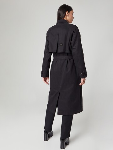 Guido Maria Kretschmer Women Ανοιξιάτικο και φθινοπωρινό παλτό σε μαύρο
