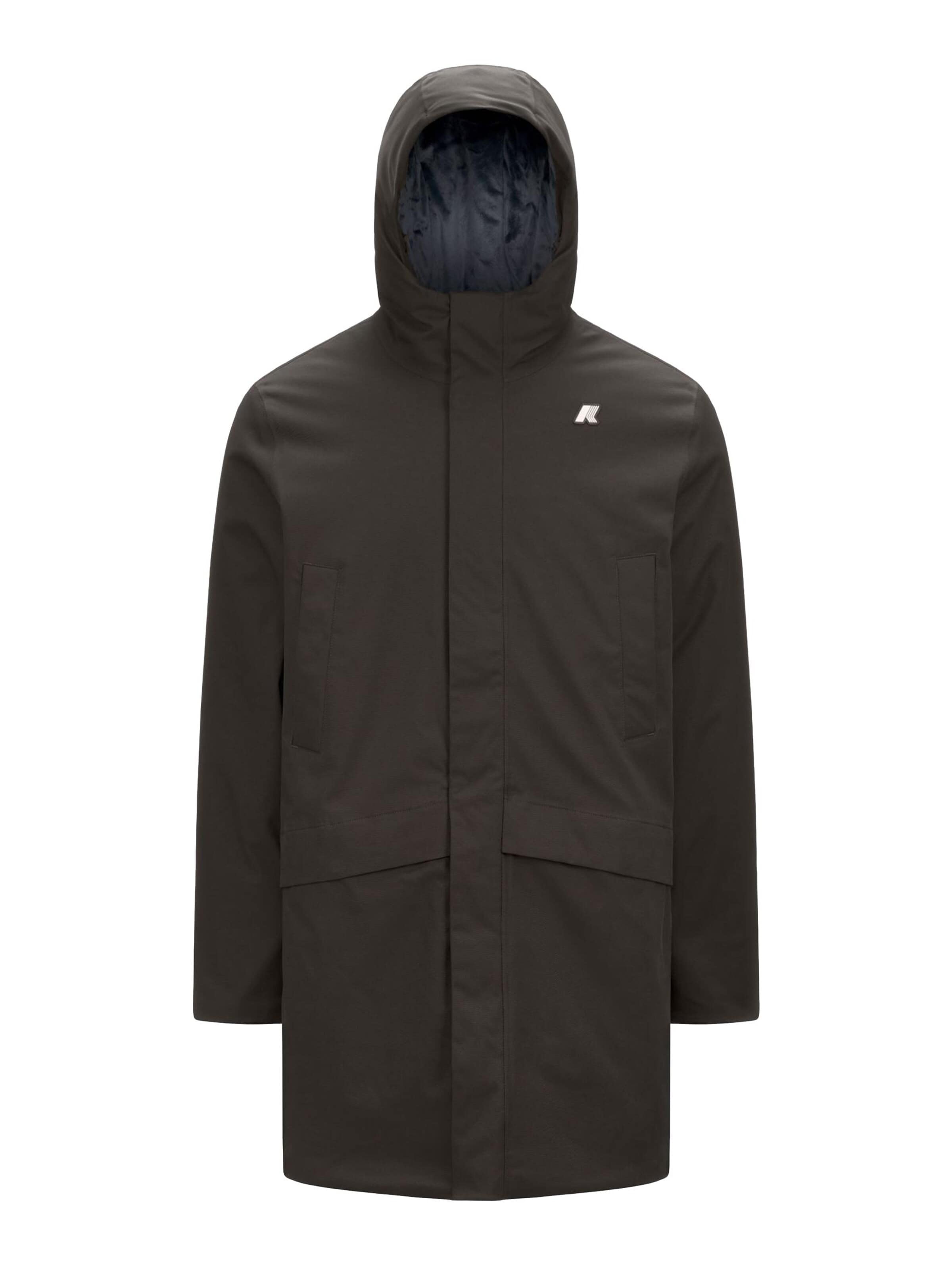 K-Way Winter jacket 'K-WAY JARNO TWILL MARMOTTA GIUBBINO' in Blue: front