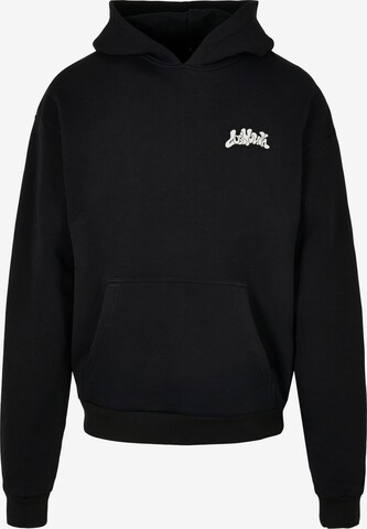 Lost Youth Sweatshirt 'Youthquake' in Black: front