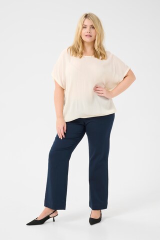 KAFFE CURVE Blouse 'KC Ami' in Wit