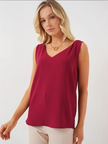 Camicia da donna di Bigdart in rosso: frontale