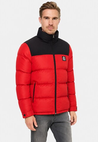 Rusty Neal Tussenjas 'Colorblock' in Rood: voorkant