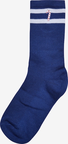 Urban Classics Socks 'Christmas Sporty' in Blue