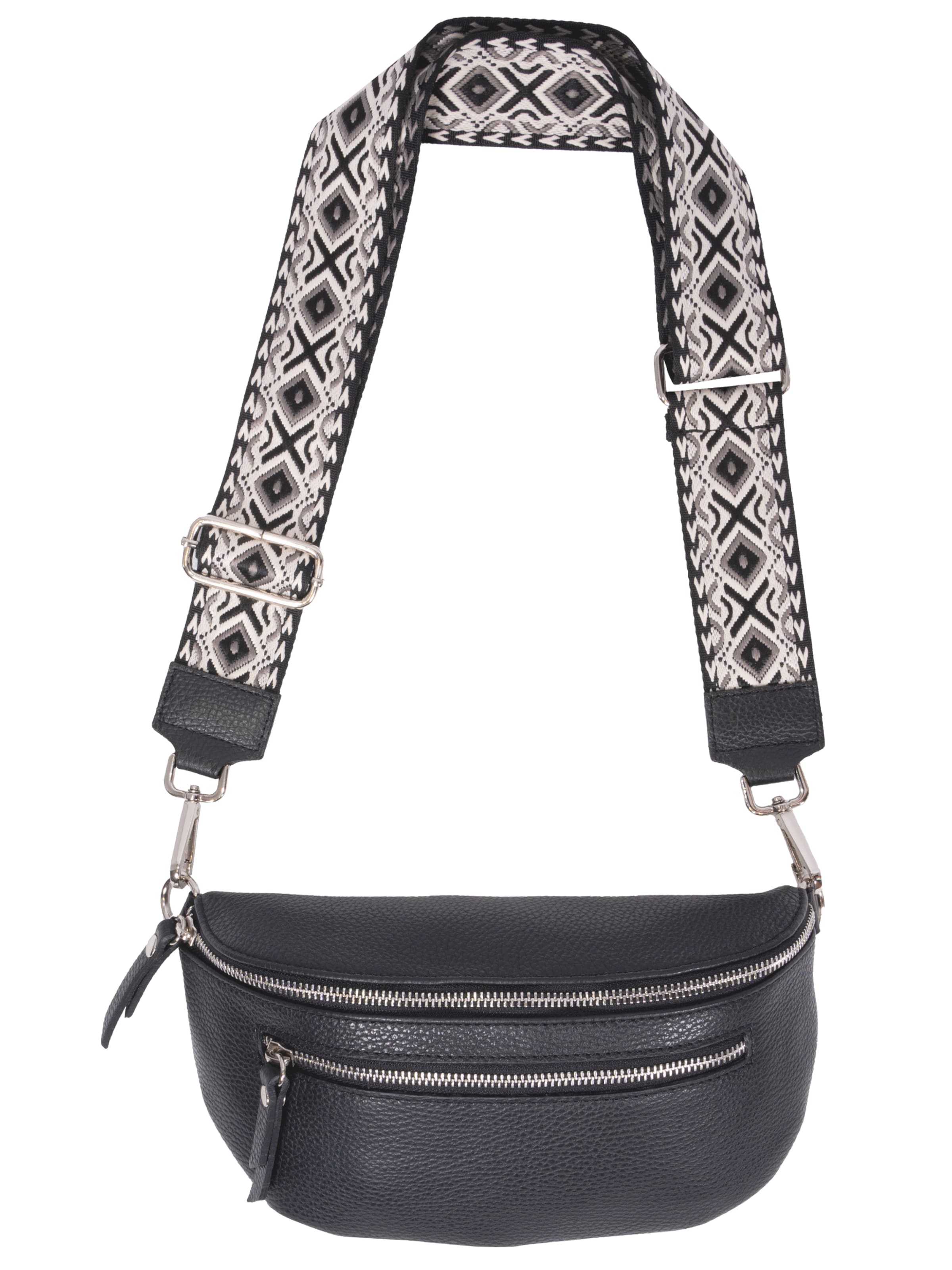 Sacs banane 'Pia' Seasons of April en noir : devant