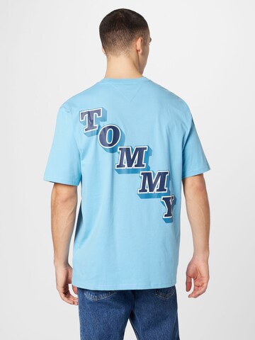 mėlyna Tommy Jeans Marškinėliai